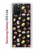 Чехол-накладка Samsung Galaxy S10 Lite Kruche Print Cake