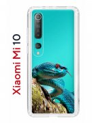 Чехол-накладка Xiaomi Mi 10 (593959) Kruche PRINT Змея