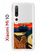 Чехол-накладка Xiaomi Mi 10/Mi 10 Pro    Kruche Print Cookie Scream