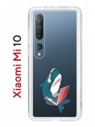 Чехол-накладка Xiaomi Mi 10 (593959) Kruche PRINT Акула