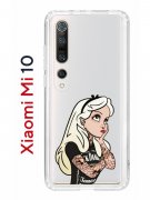 Чехол-накладка Xiaomi Mi 10 (593959) Kruche PRINT Tattoo Girl