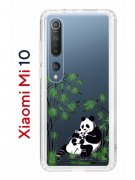 Чехол-накладка Xiaomi Mi 10 (593959) Kruche PRINT Панды