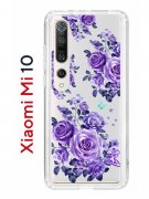 Чехол-накладка Xiaomi Mi 10 (593959) Kruche PRINT Roses
