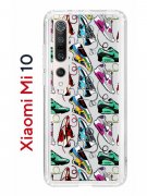 Чехол-накладка Xiaomi Mi 10 (593959) Kruche PRINT Кроссы Nike Air Max