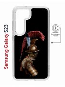 Чехол-накладка Samsung Galaxy S23 (634253) Kruche PRINT Гладиатор