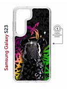 Чехол-накладка Samsung Galaxy S23 (634253) Kruche PRINT Микки Маус