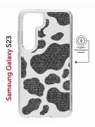 Чехол-накладка Samsung Galaxy S23 (634253) Kruche PRINT Доброта