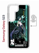 Чехол-накладка Samsung Galaxy S23 (634253) Kruche PRINT Xiao Genshin
