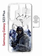Чехол-накладка Samsung Galaxy S23 Plus (634254) Kruche PRINT Call of Duty