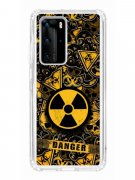 Чехол-накладка Huawei P40 Pro Kruche Print Danger