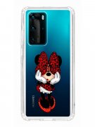 Чехол-накладка Huawei P40 Pro (588936) Kruche PRINT Минни