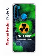 Чехол-накладка Xiaomi Redmi Note 8  (580659) Kruche PRINT Toxic