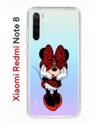 Чехол-накладка Xiaomi Redmi Note 8  (580659) Kruche PRINT Минни
