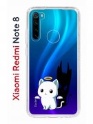 Чехол-накладка Xiaomi Redmi Note 8 Kruche Print Angel Demon