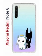 Чехол-накладка Xiaomi Redmi Note 8 Kruche Print Angel Demon