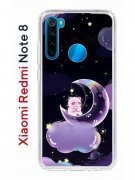 Чехол-накладка Xiaomi Redmi Note 8 Kruche Print Сон медвежонка