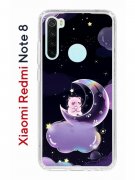 Чехол-накладка Xiaomi Redmi Note 8 Kruche Print Сон медвежонка