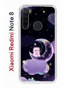 Чехол-накладка Xiaomi Redmi Note 8 Kruche Print Сон медвежонка