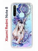 Чехол-накладка Xiaomi Redmi Note 8 Kruche Print Грация
