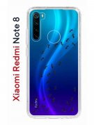 Чехол-накладка Xiaomi Redmi Note 8 Kruche Print Муравьи