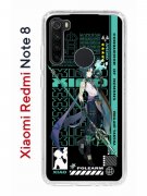 Чехол-накладка Xiaomi Redmi Note 8 Kruche Print Xiao Genshin