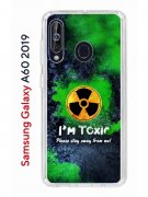 Чехол-накладка Samsung Galaxy A60 2019 (583859) Kruche PRINT Toxic
