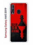 Чехол-накладка Samsung Galaxy A60 2019 (583859) Kruche PRINT Born to be a King