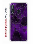 Чехол-накладка Samsung Galaxy A60 2019 (583859) Kruche PRINT Витраж