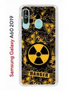 Чехол-накладка Samsung Galaxy A60 2019 (583859) Kruche PRINT Danger