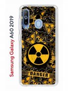 Чехол-накладка Samsung Galaxy A60 2019 (583859) Kruche PRINT Danger