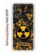 Чехол-накладка Samsung Galaxy A60 2019 (583859) Kruche PRINT Danger