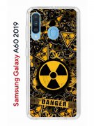 Чехол-накладка Samsung Galaxy A60 2019 (583859) Kruche PRINT Danger