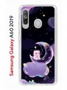 Чехол-накладка Samsung Galaxy A60 2019 (583859) Kruche PRINT Сон медвежонка