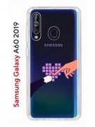 Чехол-накладка Samsung Galaxy A60 2019 (583859) Kruche PRINT Котолюбовь