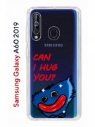 Чехол-накладка Samsung Galaxy A60 2019 (583859) Kruche PRINT CAN I HUG YOU