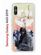 Чехол-накладка Samsung Galaxy A60 2019 (583859) Kruche PRINT Call of Duty