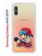 Чехол-накладка Samsung Galaxy A60 2019 (583859) Kruche PRINT FNF Boyfrend