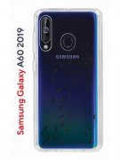 Чехол-накладка Samsung Galaxy A60 2019 Kruche Print Муравьи