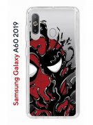Чехол-накладка Samsung Galaxy A60 2019 (583859) Kruche PRINT Spider-Man-Venom