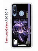 Чехол-накладка Samsung Galaxy A60 2019 (583859) Kruche PRINT Raiden Genshin
