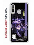 Чехол-накладка Samsung Galaxy A60 2019 (583859) Kruche PRINT Raiden Genshin
