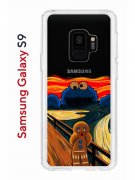Чехол-накладка Samsung Galaxy S9 Kruche Print Cookie Scream