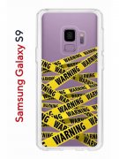 Чехол-накладка Samsung Galaxy S9 Kruche Print Warning