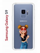 Чехол-накладка Samsung Galaxy S9 Kruche Print Smiling