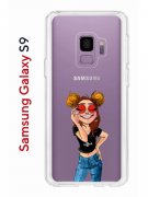 Чехол-накладка Samsung Galaxy S9 Kruche Print Smiling