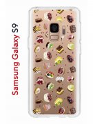 Чехол-накладка Samsung Galaxy S9 Kruche Print Cake