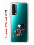 Чехол-накладка Huawei P Smart 2021 (594564) Kruche PRINT Fox