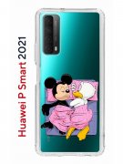 Чехол-накладка Huawei P Smart 2021 (594564) Kruche PRINT This is life