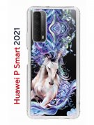 Чехол-накладка Huawei P Smart 2021 Kruche Print Грация