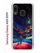 Чехол-накладка Samsung Galaxy A20 2019 (580663) Kruche PRINT Маленький принц